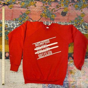 Vintage 1990's Memphis Silver Bullet Ski Club Sweatshirt